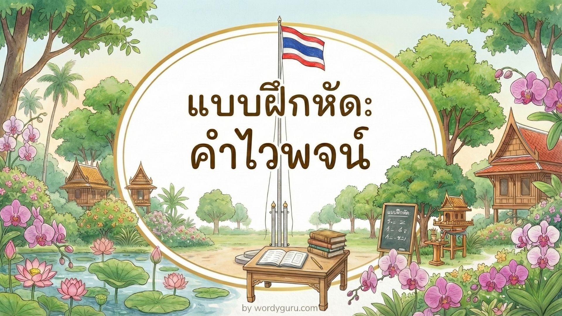 แบบฝึกหัดคำไวพจน์